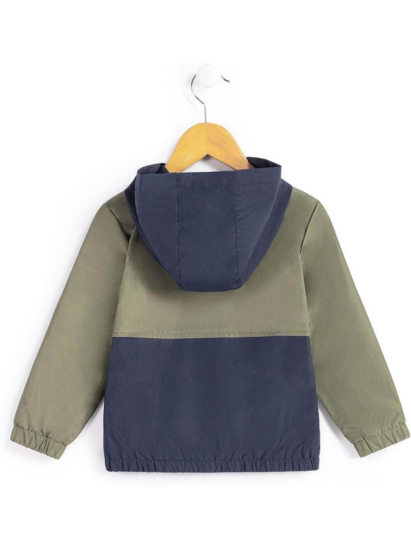 Coupe vent - terre de marins Bleu Kaki - Kiabi
