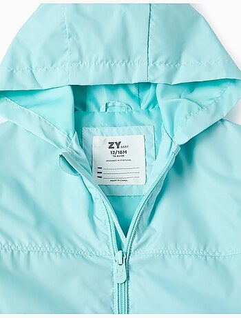 Coupe-vent à capuche et doublure