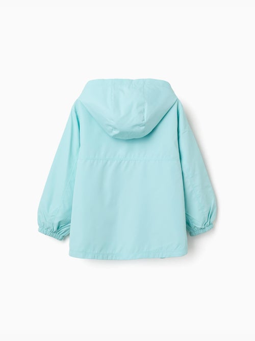Coupe-vent à capuche et doublure - Kiabi