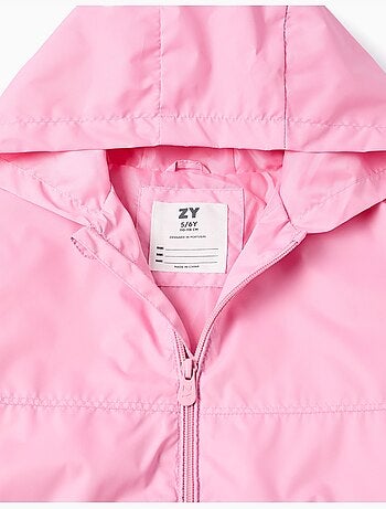 Coupe-vent à capuche et doublure