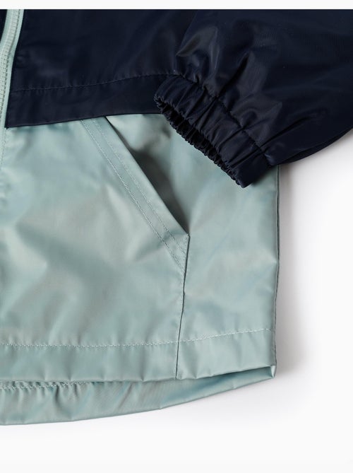 Coupe-vent à capuche et poches - Kiabi