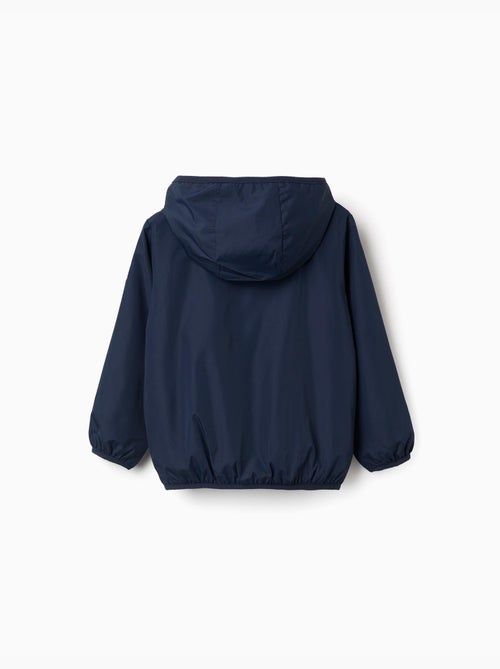 Coupe-vent à capuche et poches - Kiabi