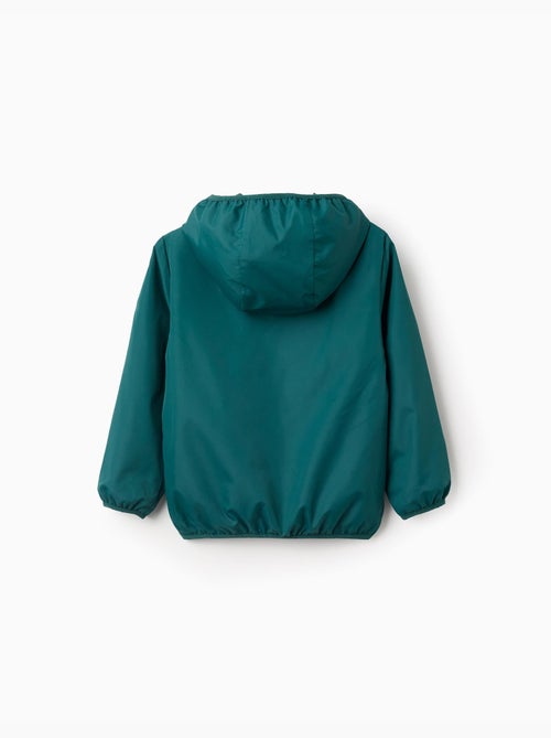 Coupe-vent à capuche et poches - Kiabi