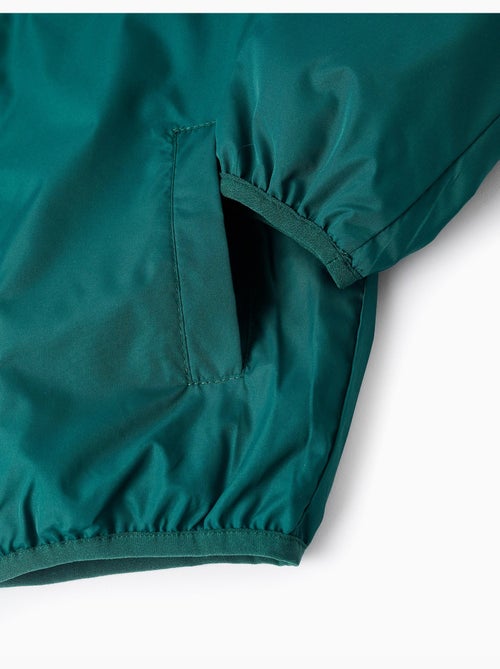 Coupe-vent à capuche et poches - Kiabi