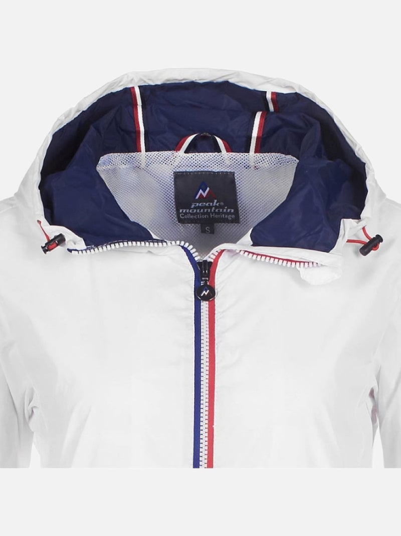 Coupe-vent   ACAPIK - PEAK MOUNTAIN Blanc - Kiabi