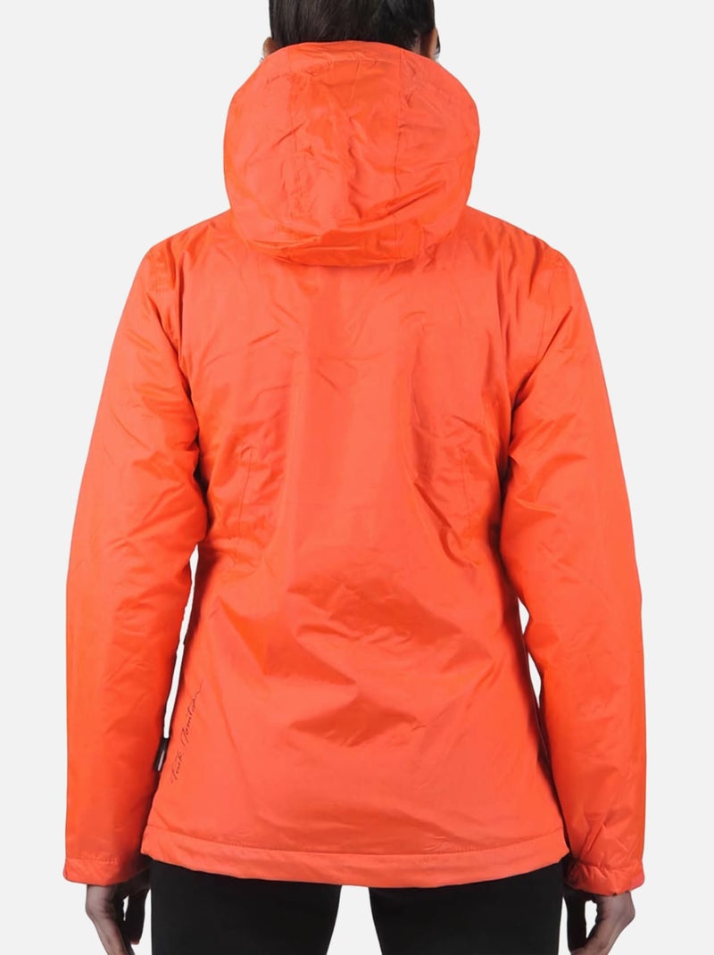 Coupe-vent   AJIKFLB - PEAK MOUNTAIN Orange corail - Kiabi