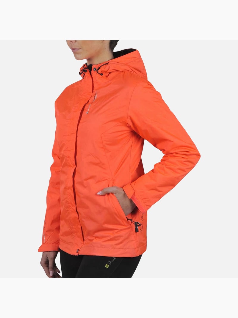 Coupe-vent   AJIKFLB - PEAK MOUNTAIN Orange corail - Kiabi