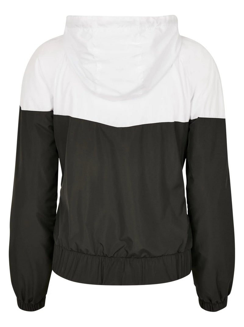 Coupe-vent arrow - urban classics Blanc Noir - Kiabi