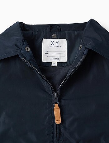 Coupe-Vent avec Capuche Amovible