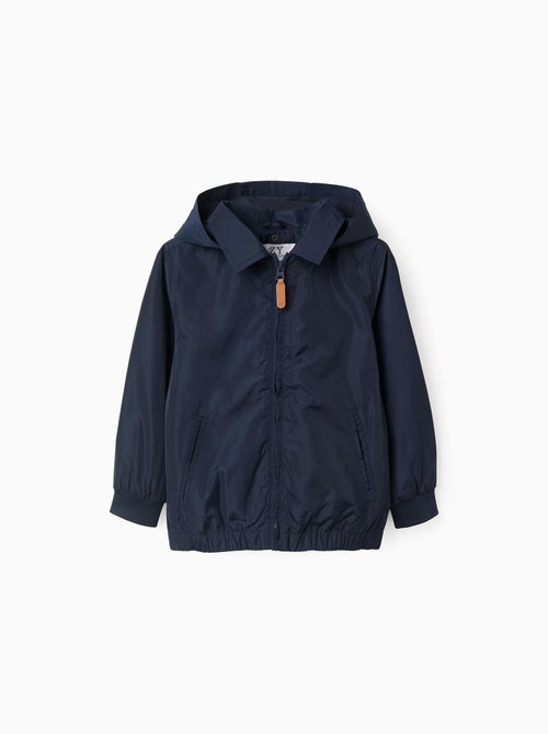 Coupe-Vent avec Capuche Amovible - Kiabi