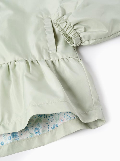 Coupe-vent avec Capuche et Volants - Kiabi