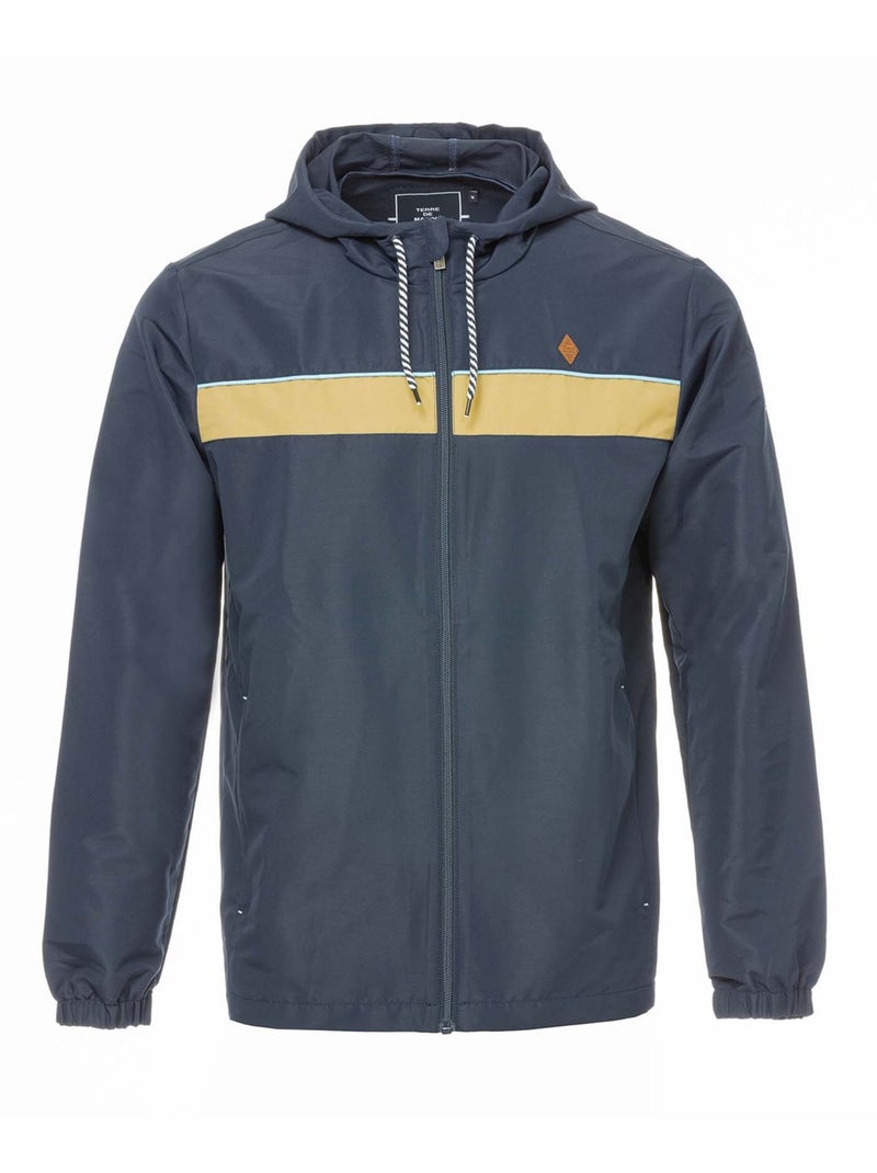 Coupe vent bleu marine Homme - Terre de Marins Bleu - Kiabi