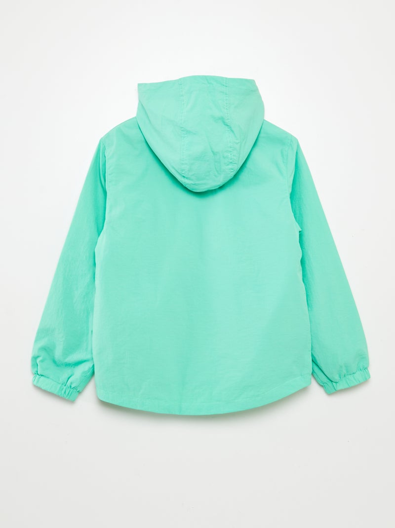 Coupe vent coloré Vert - Kiabi