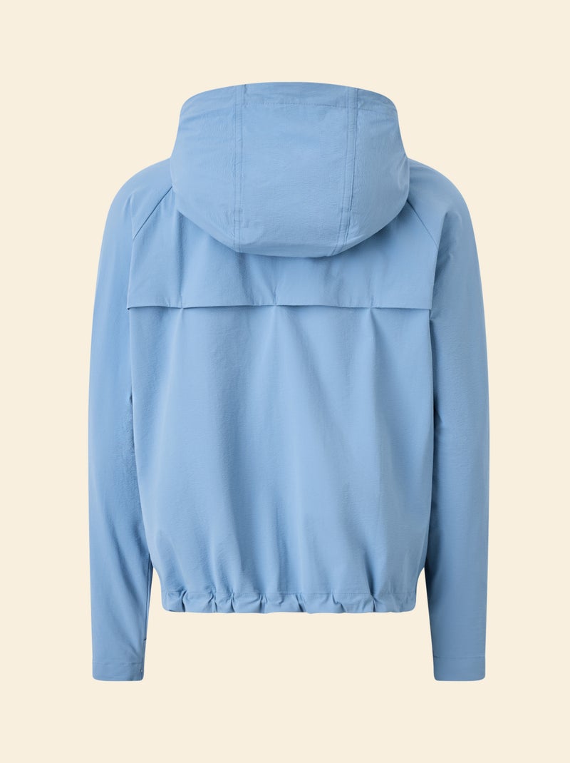 Coupe-vent de sport à capuche - (ekstract) Bleu - Kiabi