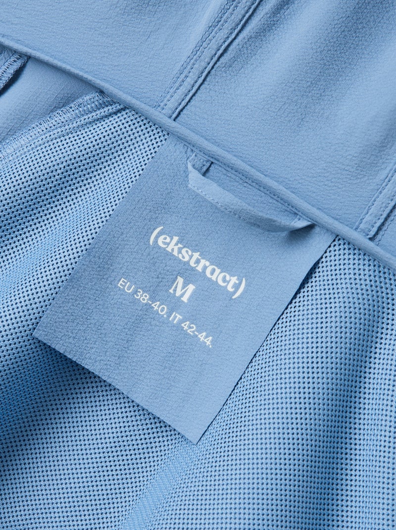 Coupe-vent de sport à capuche - (ekstract) Bleu - Kiabi