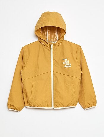 Coupe-vent déperlant à capuche