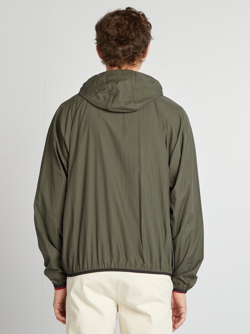 Coupe-vent déperlant Kaki - Kiabi