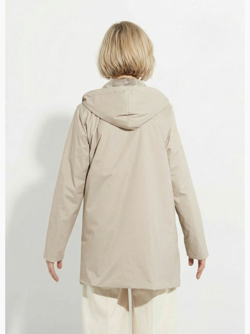 Coupe vent déperlant réversible, long - AFIBEL Beige - Kiabi