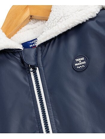 Coupe vent doublé sherpa - Terre de Marins