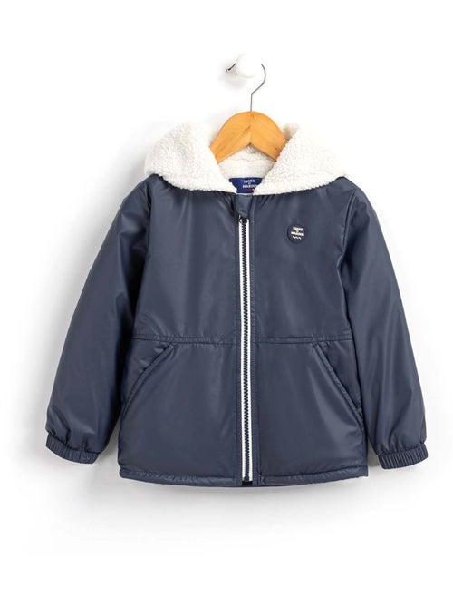 Coupe vent doublé sherpa - Terre de Marins - Kiabi