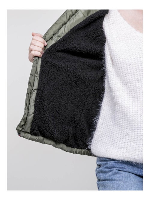 Coupe-vent doublé sherpa UZAVIA - Kiabi