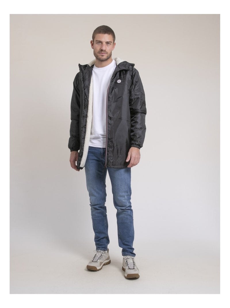 Coupe-vent doublé sherpa ZALTINA Noir - Kiabi
