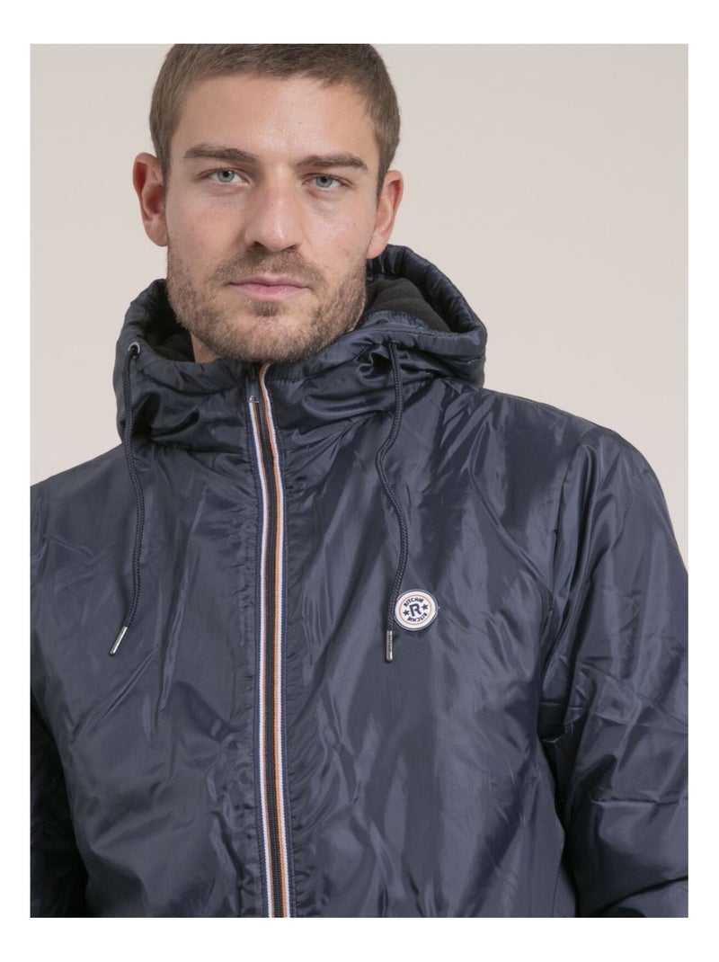 Coupe-vent doublé sherpa ZATCHO Bleu marine - Kiabi