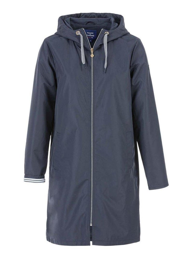 Coupe Vent Femme Terre de Marins Bleu - Kiabi