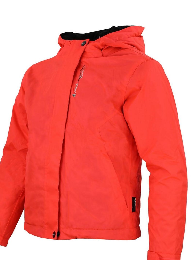 Coupe-vent fille FAJIK - PEAK MOUNTAIN Orange corail - Kiabi