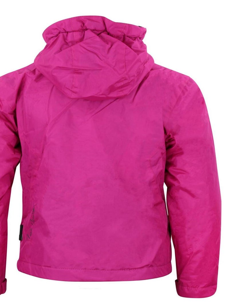 Coupe-vent fille FAJIK - PEAK MOUNTAIN Rose fushia - Kiabi