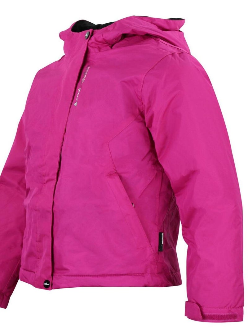 Coupe-vent fille FAJIK - PEAK MOUNTAIN Rose fushia - Kiabi