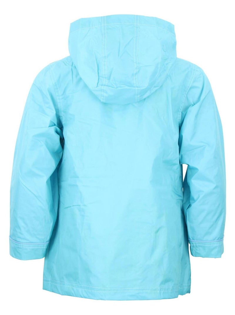 Coupe vent fille FIPALO - MISS GIRLY Bleu turquoise - Kiabi