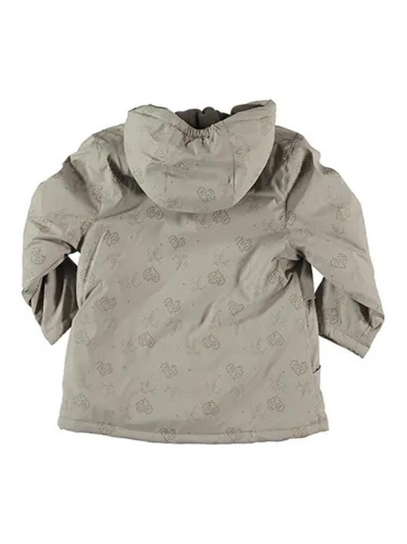 Coupe-vent fille FIST - MISS GIRLY Gris taupe - Kiabi