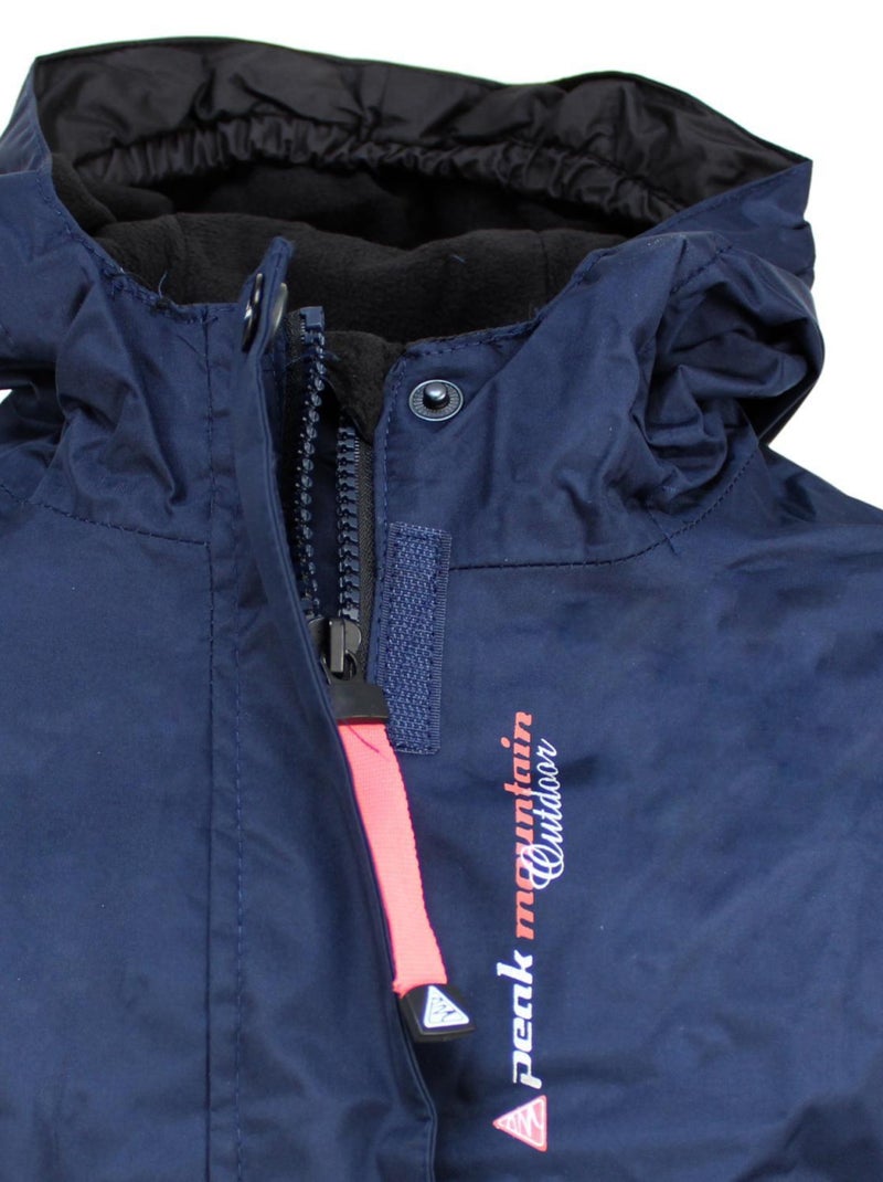Coupe-vent fille GAJIK - PEAK MOUNTAIN Bleu marine - Kiabi