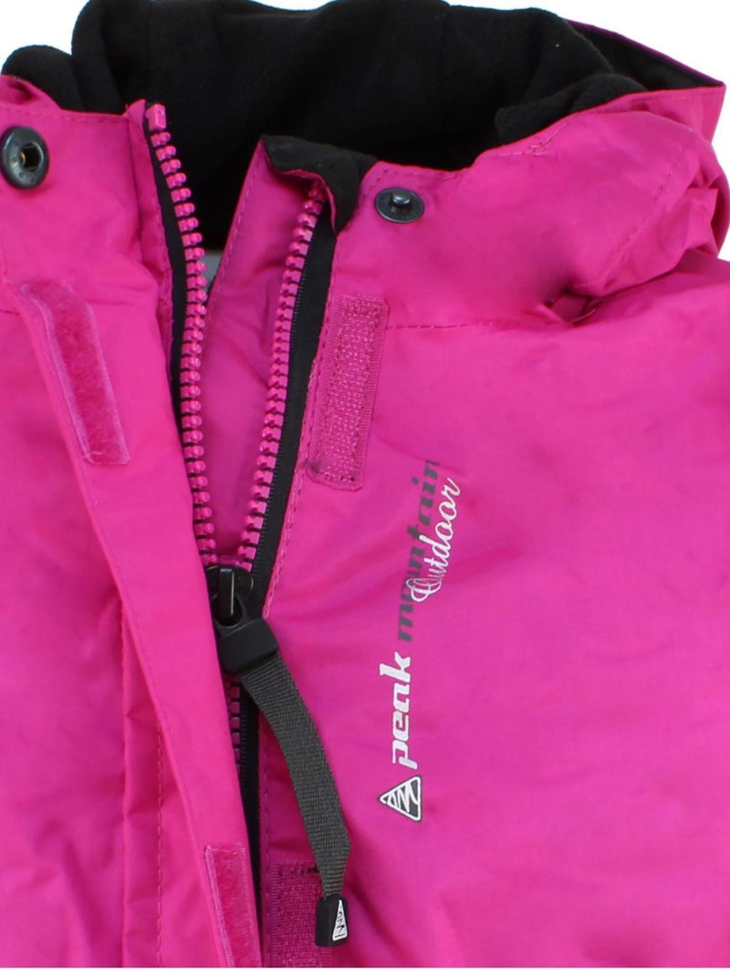 Coupe-vent fille GAJIK - PEAK MOUNTAIN Rose fushia - Kiabi