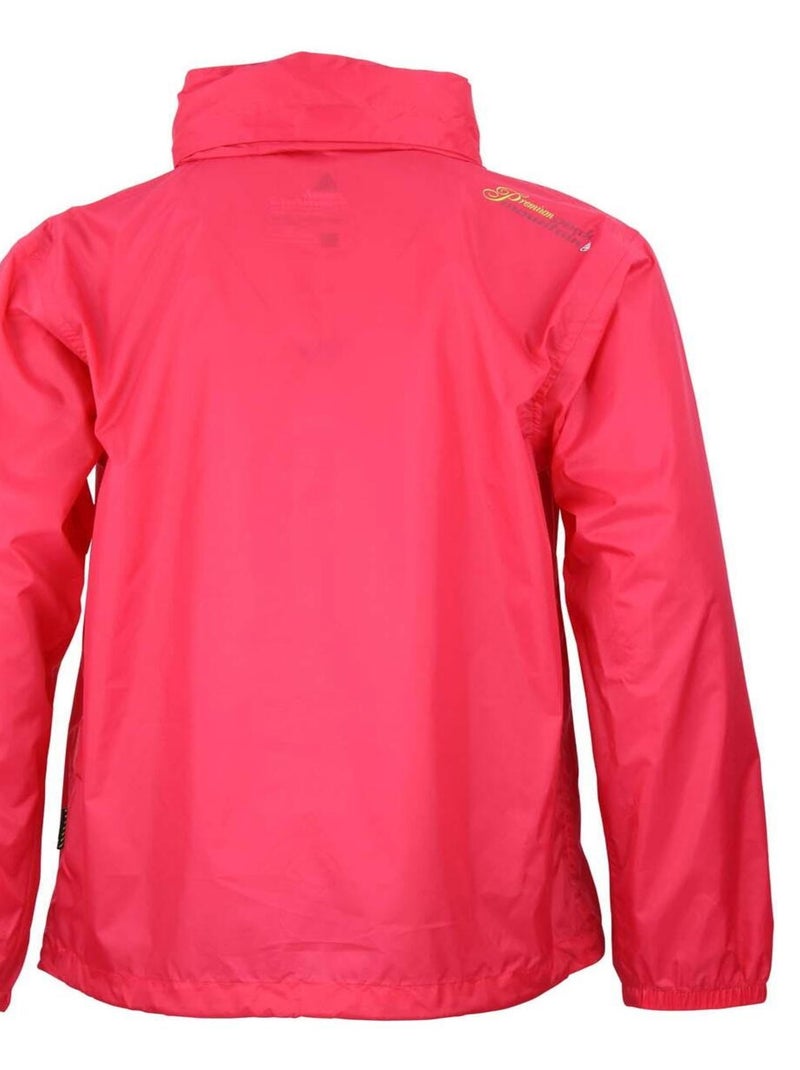 Coupe-vent fille GARA - PEAK MOUNTAIN Rose fushia - Kiabi