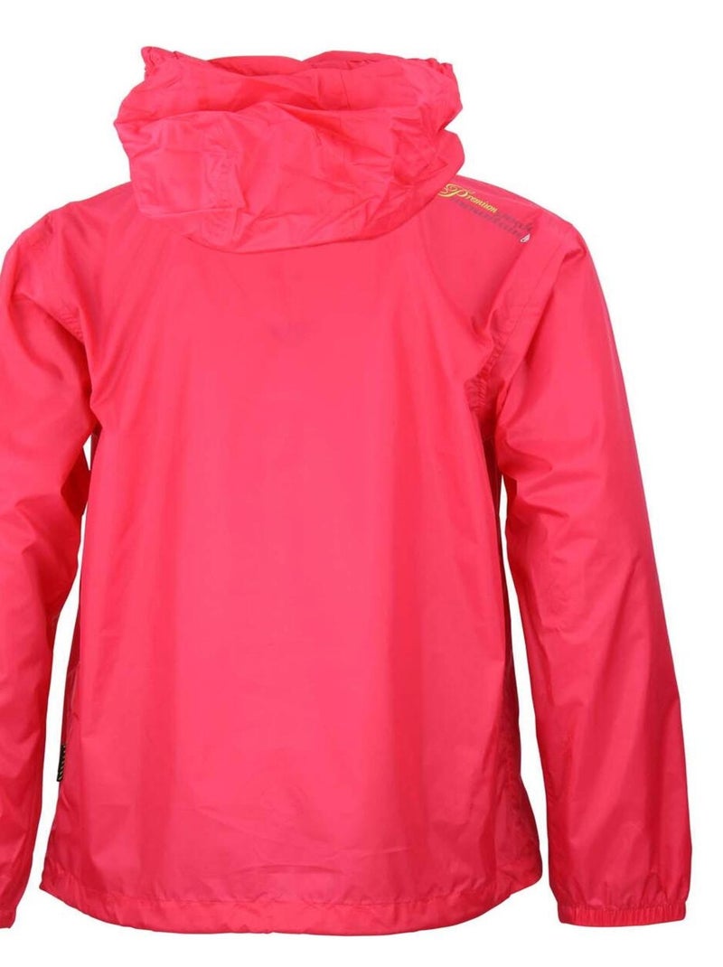 Coupe-vent fille GARA - PEAK MOUNTAIN Rose fushia - Kiabi