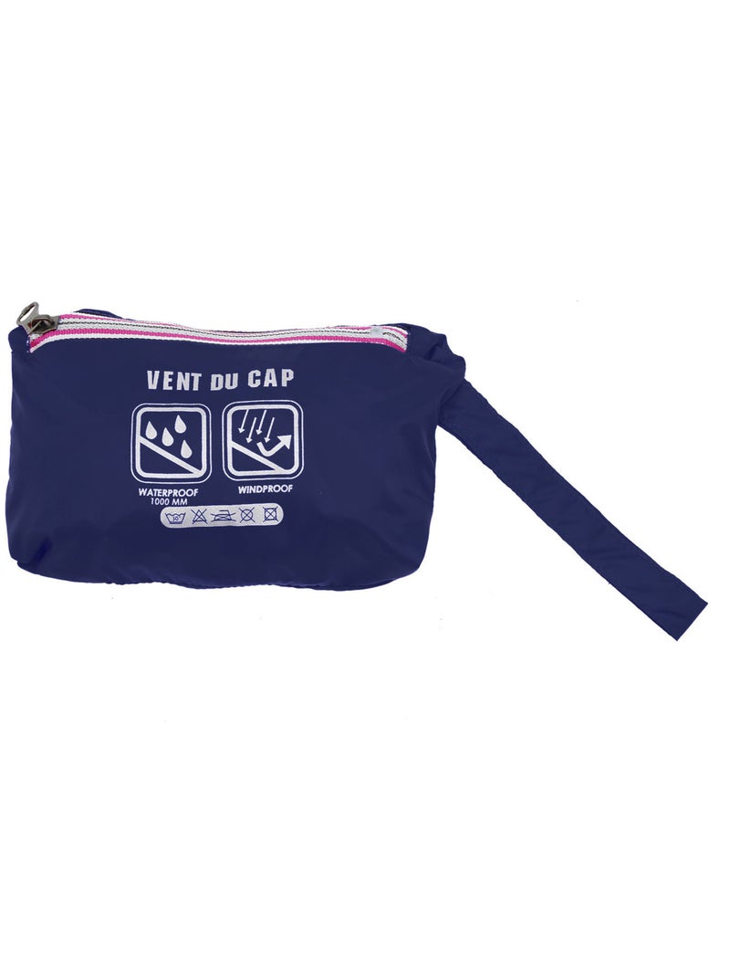 Coupe-vent fille GAROW - VENT DU CAP Bleu marine - Kiabi
