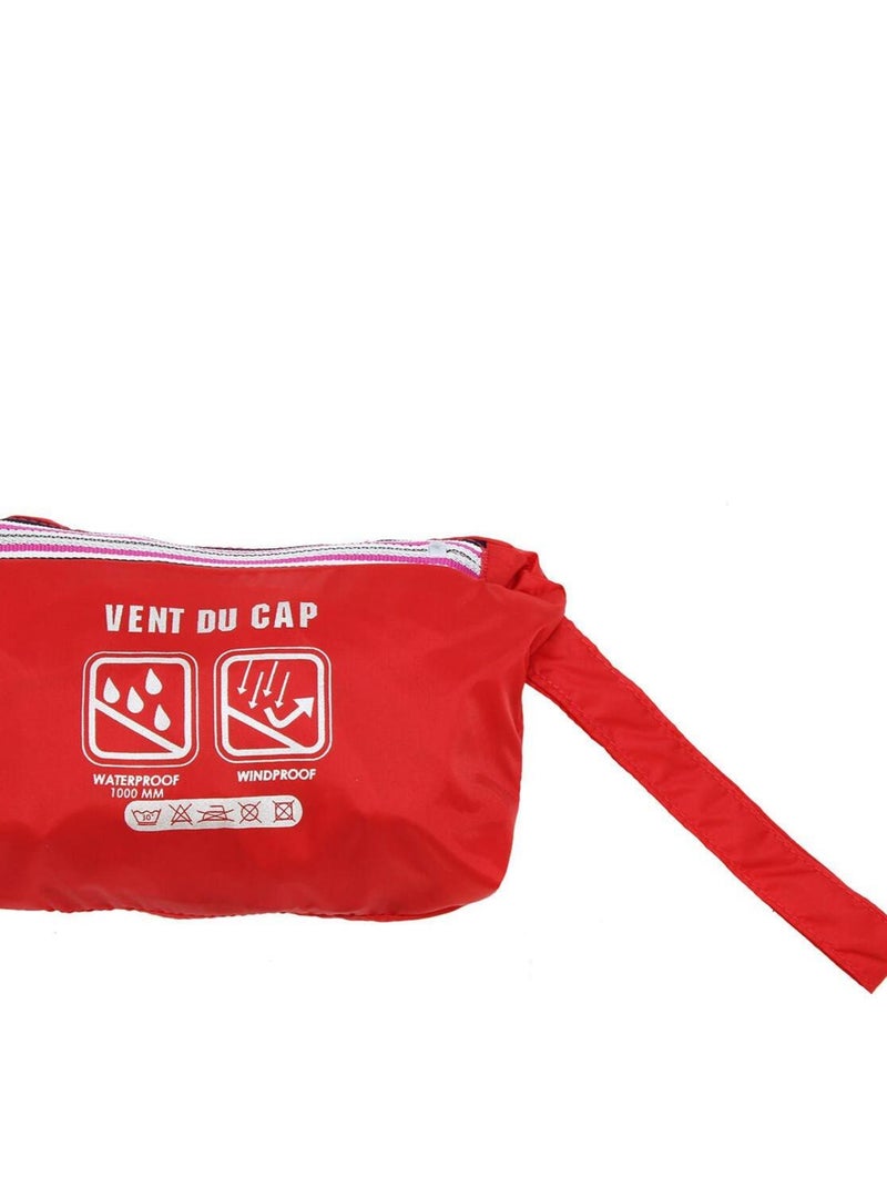 Coupe-vent fille GAROW - VENT DU CAP Rouge - Kiabi