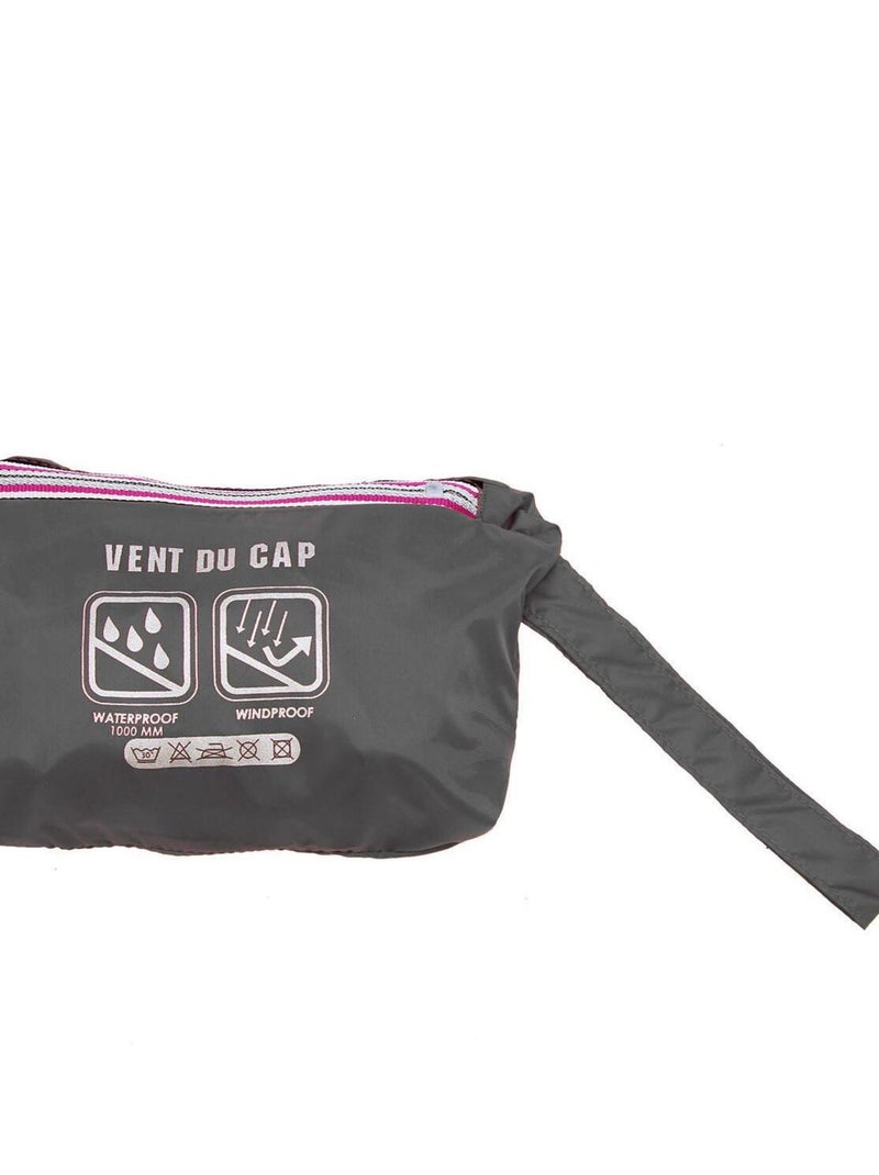 Coupe-vent fille GAROW - VENT DU CAP Rouge - Kiabi