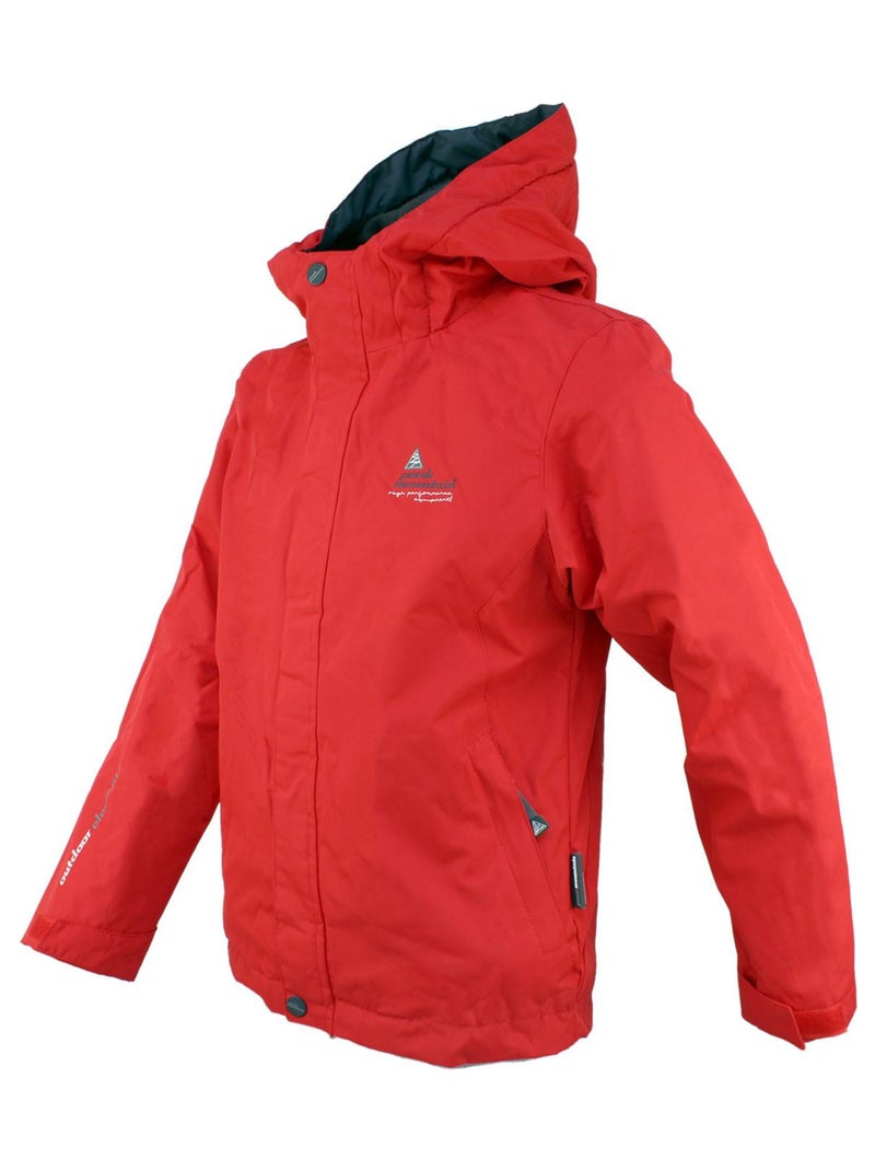 Coupe-vent garçon ECAJIK - PEAK MOUNTAIN Rouge - Kiabi