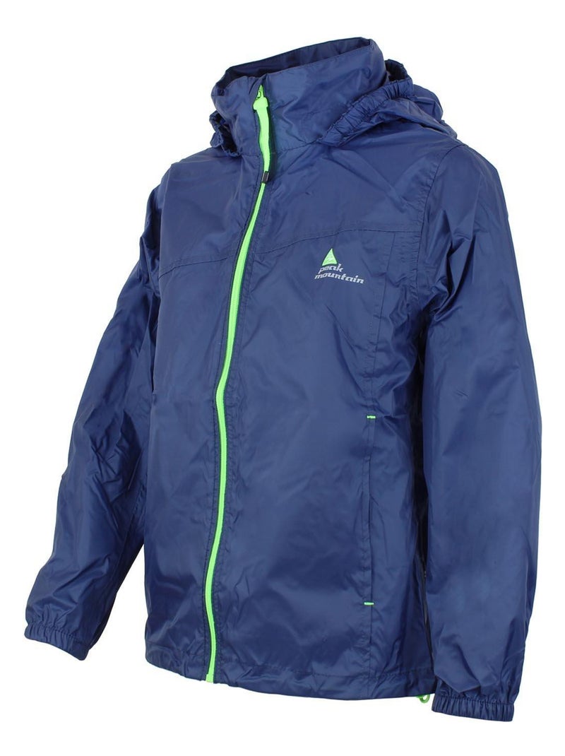 Coupe-vent garçon ECARAIN - PEAK MOUNTAIN Bleu marine - Kiabi