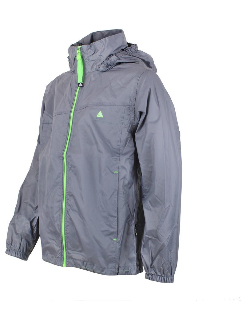 Coupe-vent garçon ECARAIN - PEAK MOUNTAIN Gris - Kiabi