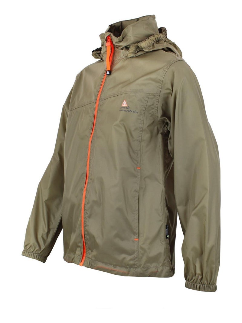 Coupe-vent garçon ECARAIN - PEAK MOUNTAIN Gris taupe - Kiabi