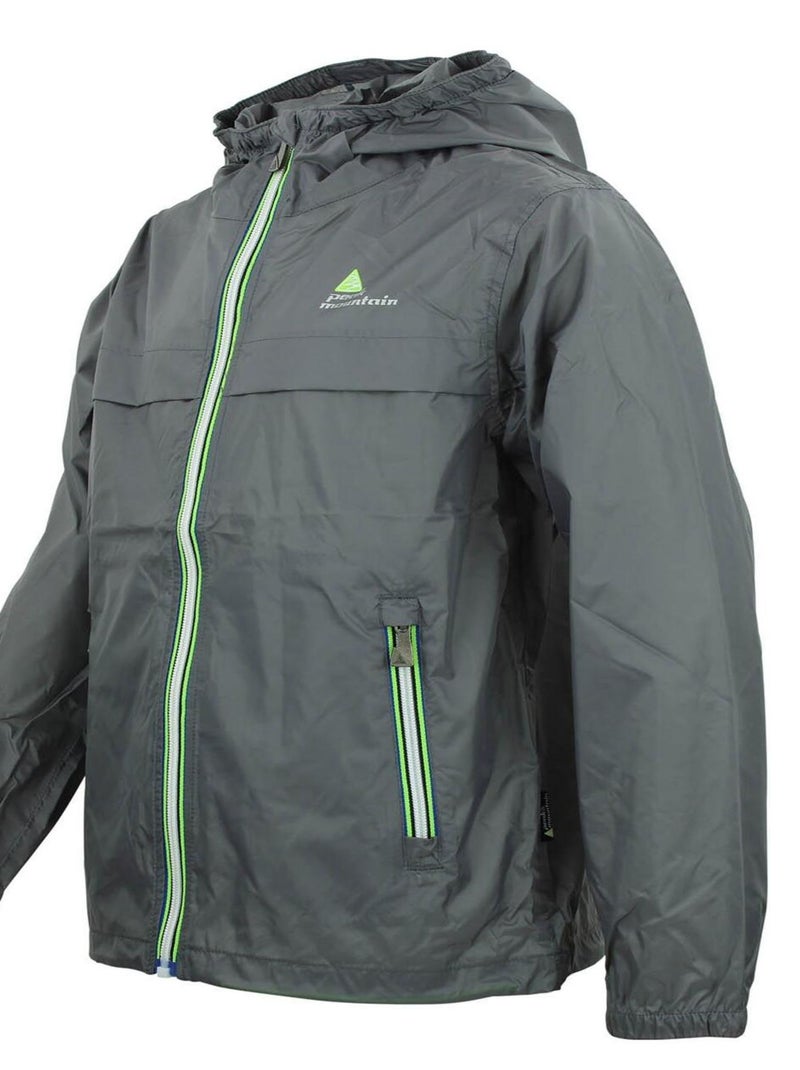 Coupe-vent garçon ECARNEW - PEAK MOUNTAIN Gris - Kiabi