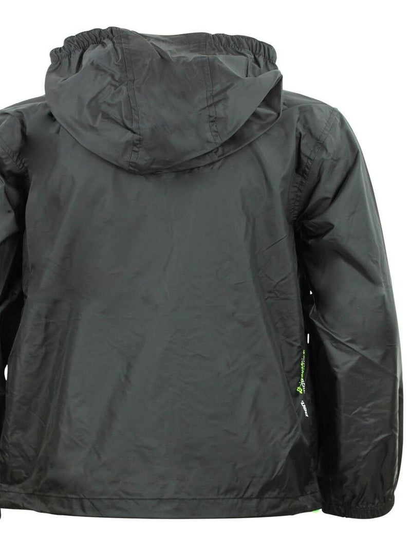 Coupe-vent garçon ECARNEW - PEAK MOUNTAIN Noir Noir - Kiabi