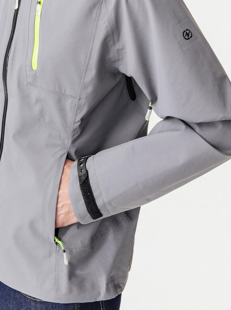Coupe-vent imperméable 10000 homme - DamartSport Gris - Kiabi