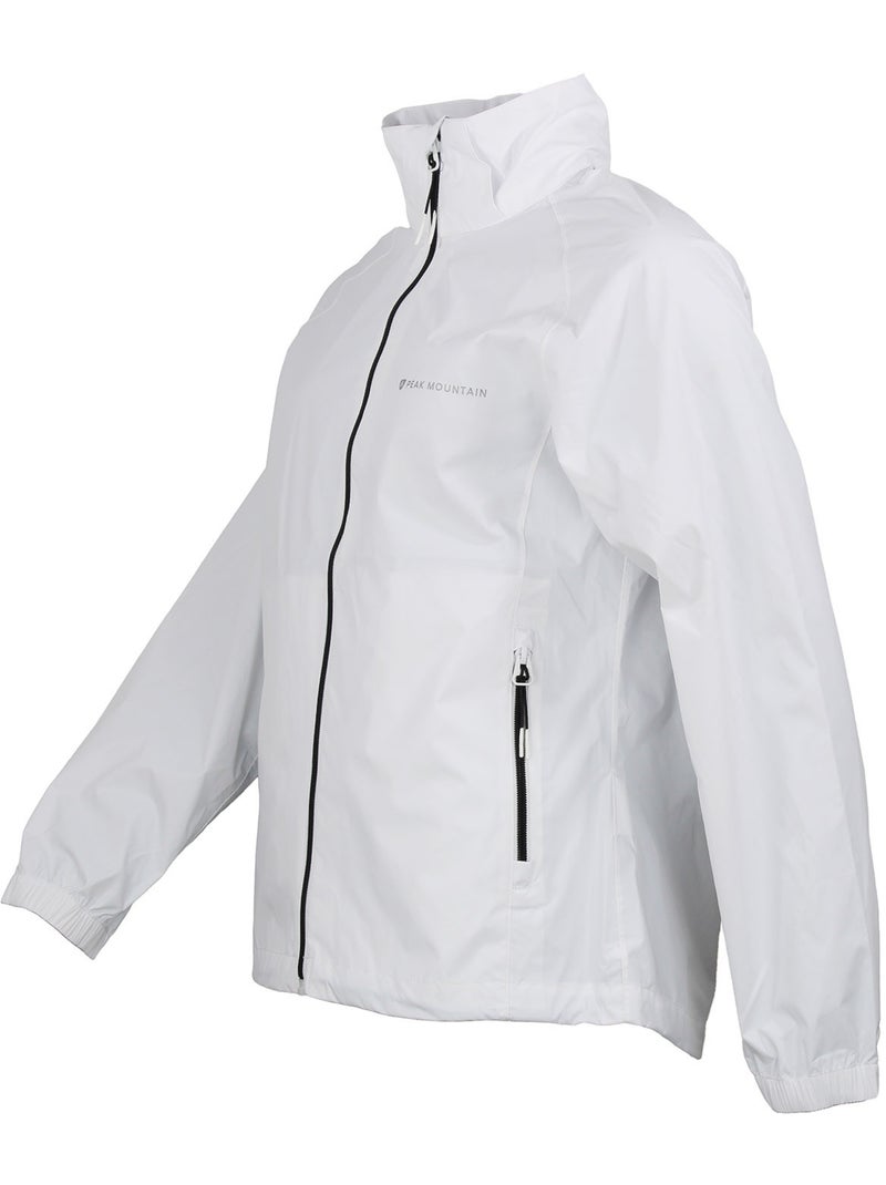 Coupe vent imperméable ABREST - PEAK MOUNTAIN Blanc - Kiabi