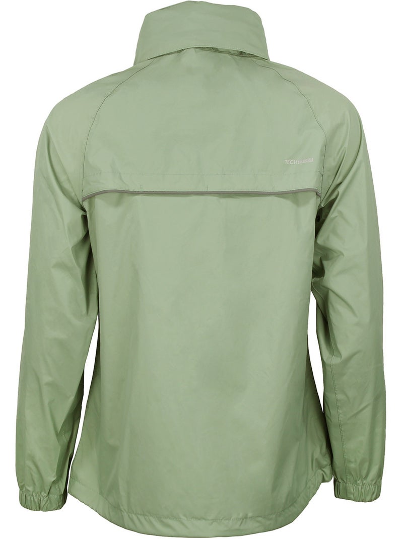 Coupe vent imperméable ABREST - PEAK MOUNTAIN Kaki - Kiabi