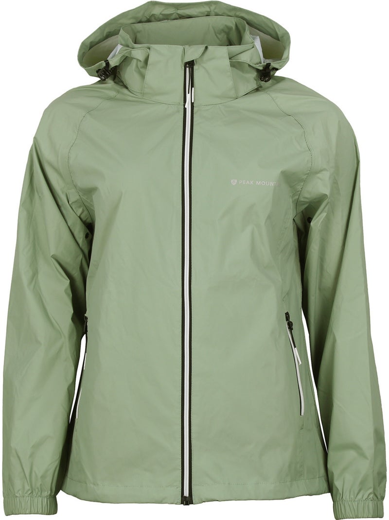Coupe vent imperméable ABREST - PEAK MOUNTAIN Kaki - Kiabi